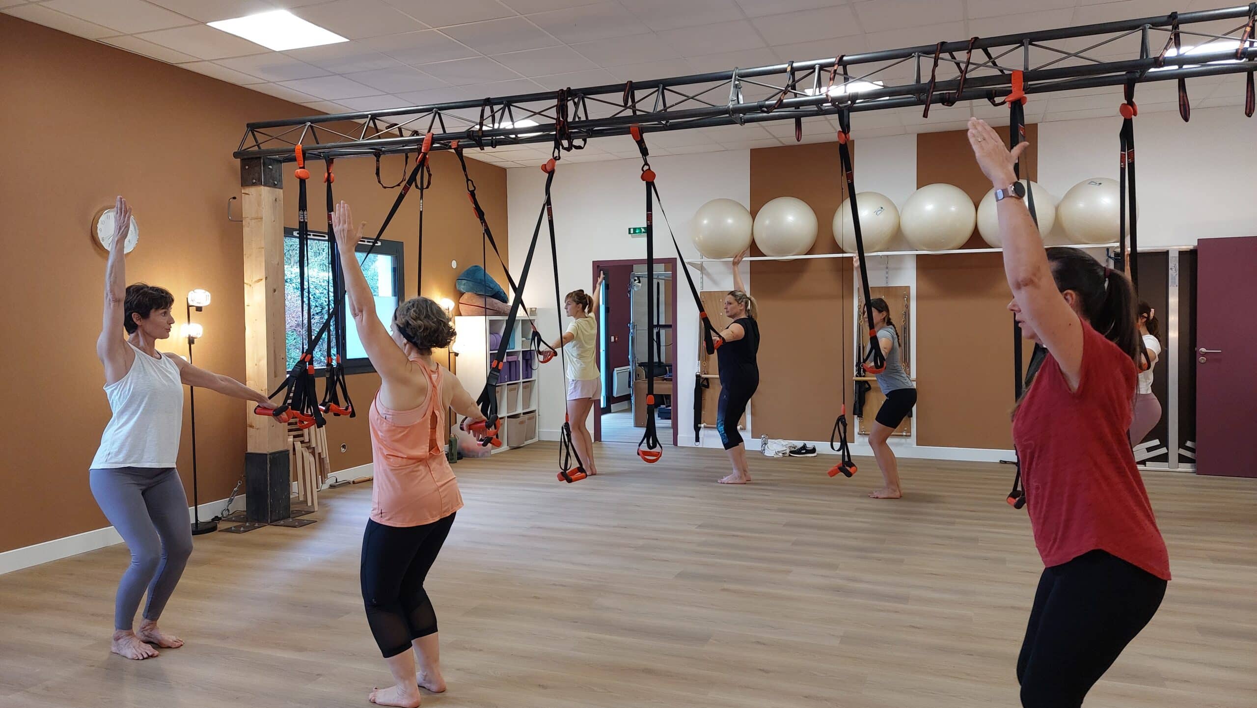 Pilates au mur
